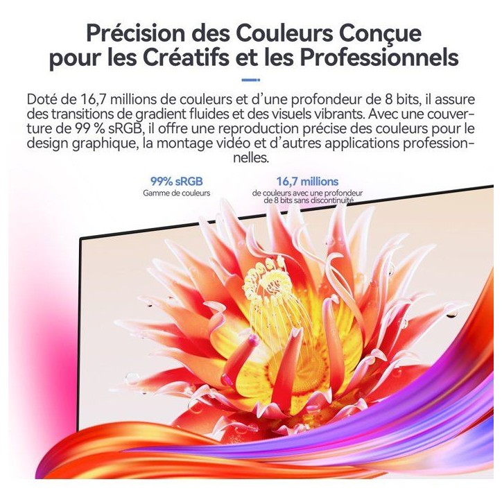 Ecran PC - HKC - 24 - FHD - 144Hz - Dalle IPS - 5ms - V2418S Ecran PC - HKC - 24 - FHD - 144Hz - Dalle IPS - 5ms - V2418S