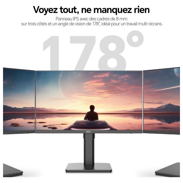 Ecran PC - HKC - 27 - 4K UHD - 60Hz - Dalle IPS - 5ms - T2752U Ecran PC - HKC - 27 - 4K UHD - 60Hz - Dalle IPS - 5ms - T2752U