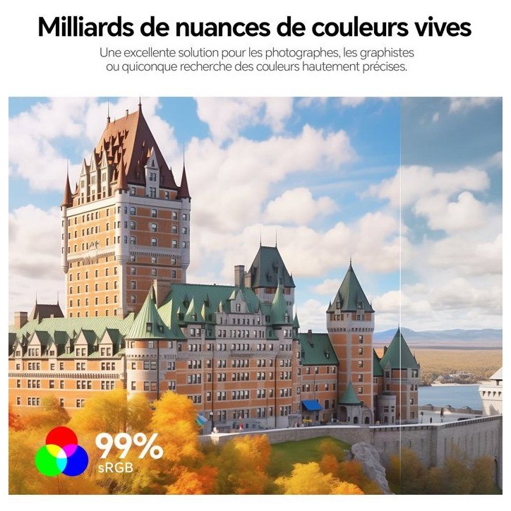 Ecran PC - HKC - 27 - 4K UHD - 60Hz - Dalle IPS - 5ms - T2752U Ecran PC - HKC - 27 - 4K UHD - 60Hz - Dalle IPS - 5ms - T2752U