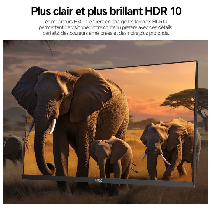 Ecran PC - HKC - 27 - 4K UHD - 60Hz - Dalle IPS - 5ms - T2752U Ecran PC - HKC - 27 - 4K UHD - 60Hz - Dalle IPS - 5ms - T2752U