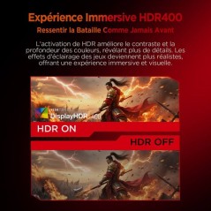 Ecran PC Gamer - HKC - 27 - FHD - 240Hz - Dalle Fast IPS - 1ms - G27H3