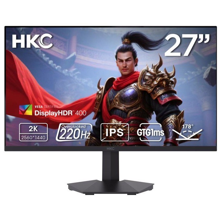 Ecran PC Gamer - HKC - 27 - QHD - 200Hz - Dalle IPS - 1ms - G27H2DPro Ecran PC Gamer - HKC - 27 - QHD - 200Hz - Dalle IPS - 1ms - G27H2DPro