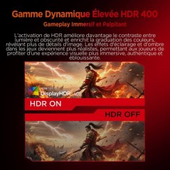 Ecran PC Gamer - HKC - 27 - QHD - 200Hz - Dalle Fast IPS - 1ms - G27H2