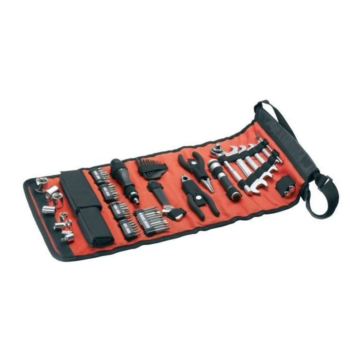 Kit d'outillage - BLACK+DECKER - A7144-XJ - 76 accessoires - embouts, clés, pinces, douilles