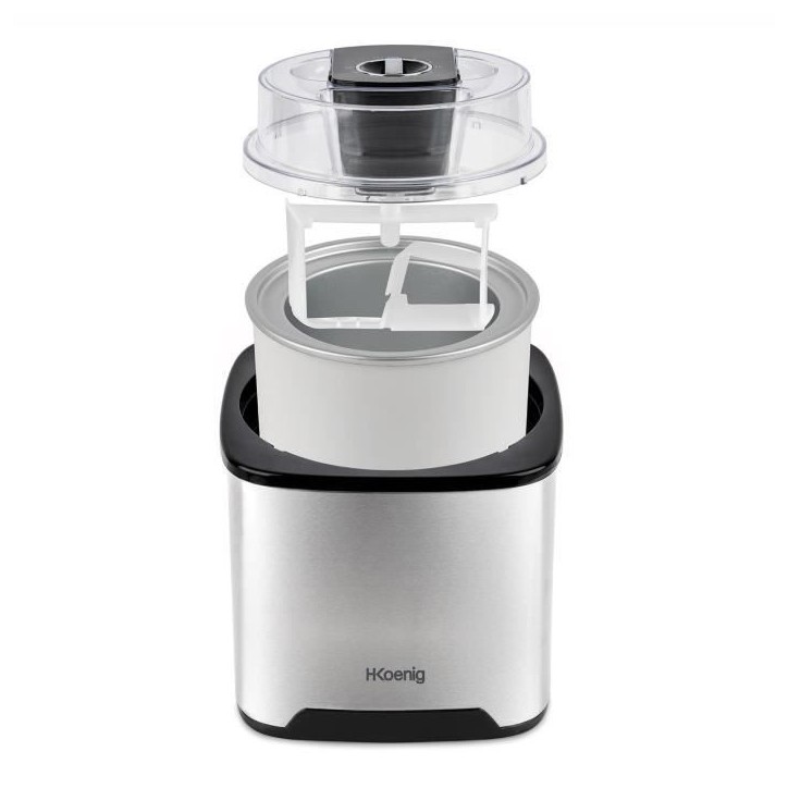 Sorbetiere HKoeNIG - SRB80 - Capacité 2 L - Préparation rapide: 30 a 40 min - 12W Sorbetiere HKoeNIG - SRB80 - Capacité 2 L - Préparation rapide: 30 a 40 min - 12W