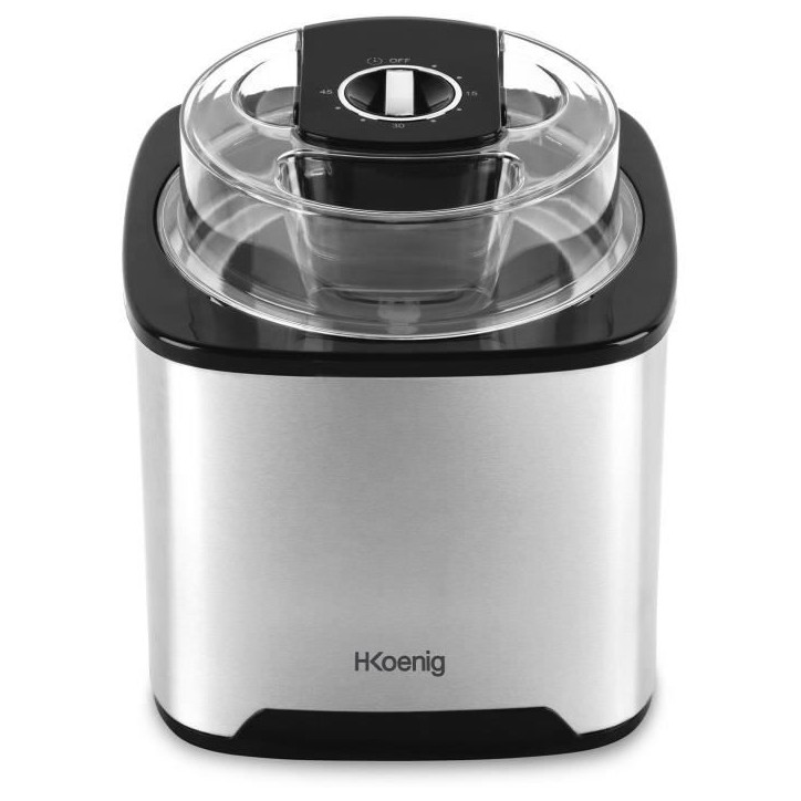 Sorbetiere HKoeNIG - SRB80 - Capacité 2 L - Préparation rapide: 30 a 40 min - 12W Sorbetiere HKoeNIG - SRB80 - Capacité 2 L - Préparation rapide: 30 a 40 min - 12W