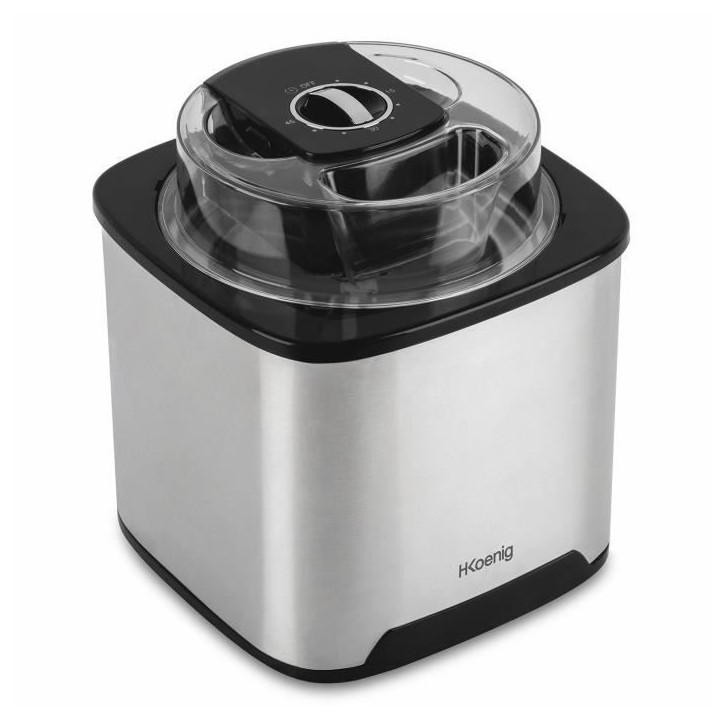 Sorbetiere HKoeNIG - SRB80 - Capacité 2 L - Préparation rapide: 30 a 40 min - 12W Sorbetiere HKoeNIG - SRB80 - Capacité 2 L - Préparation rapide: 30 a 40 min - 12W
