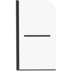 Pare baignoire 1 volet + porte serviettes - HOME GENERATION - Mila noi