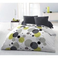 Parure de lit microfibre - HOME LINGE PASSION - BULLES DE REVE - Houss