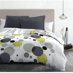 Parure de lit microfibre - HOME LINGE PASSION - BULLES DE REVE - Houss