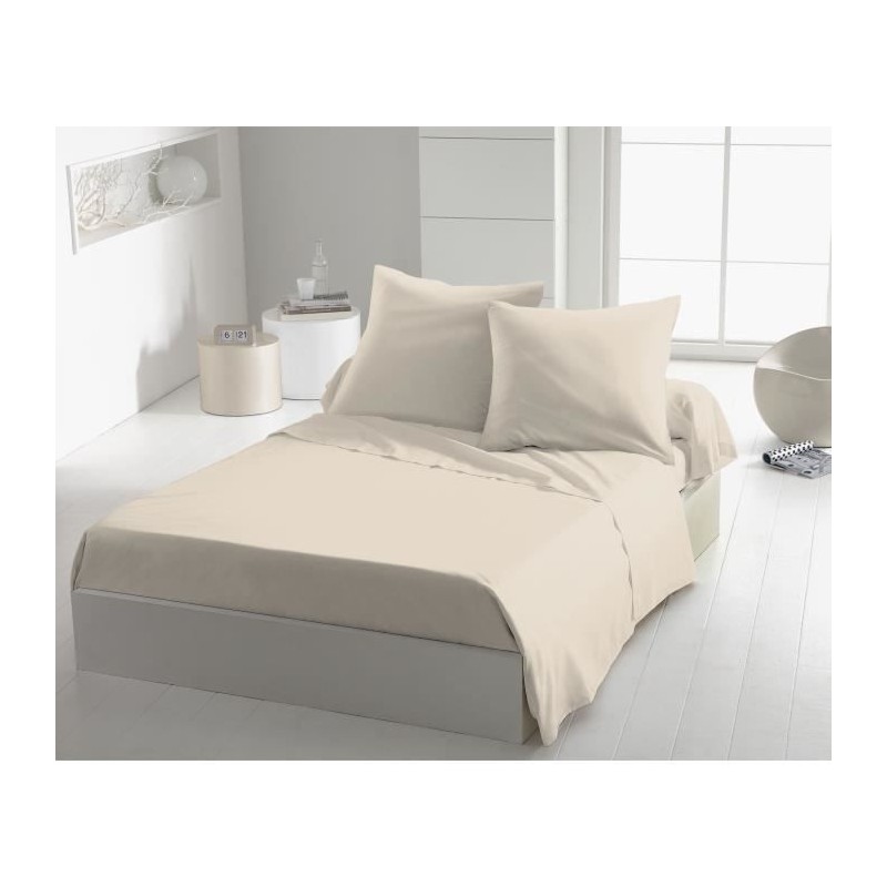 Drap plat - HOME LINGE PASSION - HP72097 - Microfibre 82 g - 240 x 300