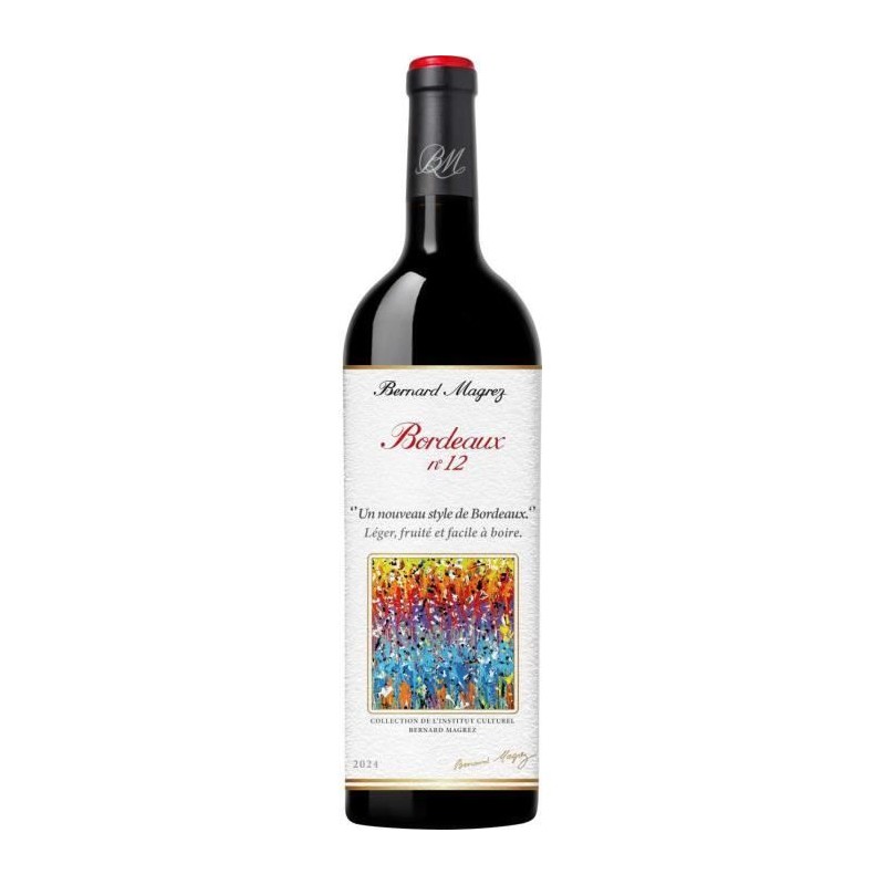 Bernard Magrez Bordeaux N° 12 2024 Bordeaux - Vin rouge de Bordeaux Bernard Magrez Bordeaux N° 12 2024 Bordeaux - Vin rouge de Bordeaux