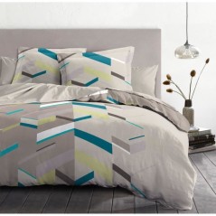 Parure de couette HOME LINGE PASSION Marco - 3 Pcs - 220 x 240 - 100%