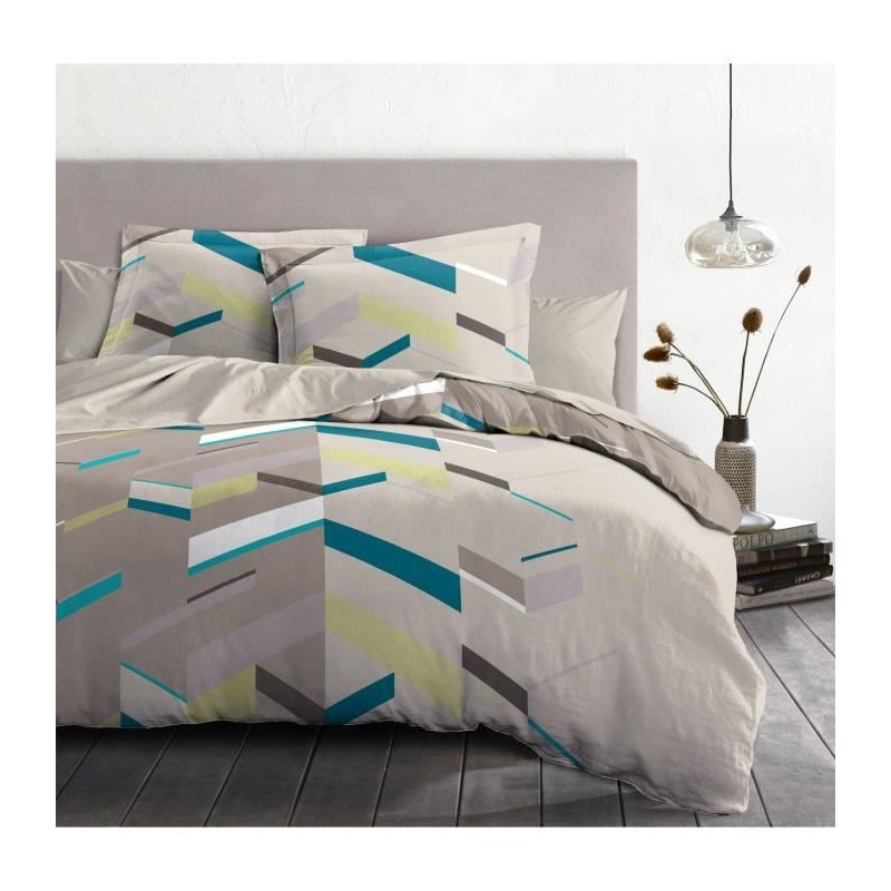Parure de couette HOME LINGE PASSION Marco - 3 Pcs - 260 x 240 - 100%