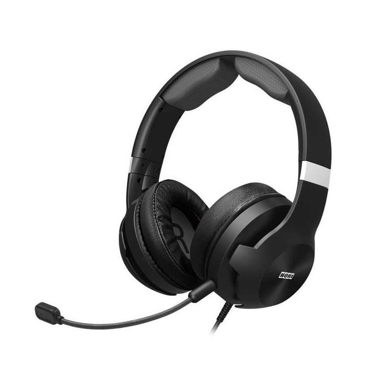 Casque Gaming Pro - Filaire - Hori - Xbox Series X/S, Xbox One et PC - Micro amovible - Noir Casque Gaming Pro - Filaire - Hori - Xbox Series X/S, Xbox One et PC - Micro amovible - Noir