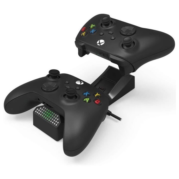 Station de charge duo - Manettes Xbox Series X/S et Xbox One - Hori - Noir Station de charge duo - Manettes Xbox Series X/S et Xbox One - Hori - Noir