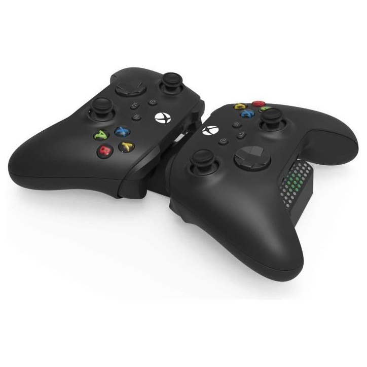 Station de charge duo - Manettes Xbox Series X/S et Xbox One - Hori - Noir Station de charge duo - Manettes Xbox Series X/S et Xbox One - Hori - Noir