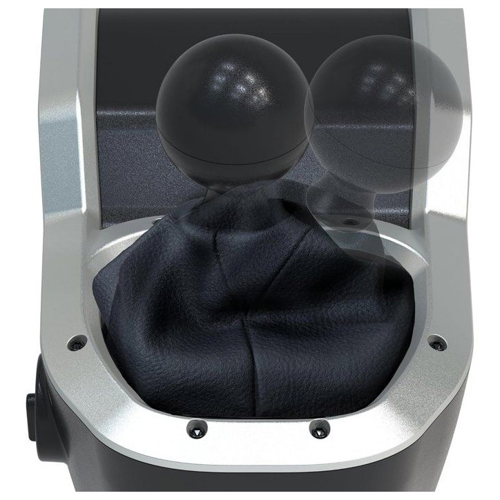 Levier de vitesse de course pour PC - Hori - 7 vistesses - 2 modes de changement de vitesse - Pommeau remplaçable - Noir Levier de vitesse de course pour PC - Hori - 7 vistesses - 2 modes de changement de vitesse - Pommeau remplaçable - Noir