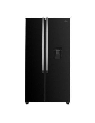 Réfrigérateur américain CONTINENTAL EDISON - CERA532NFB - Total No Frost- 529L - L90 cm xH177 cm - Moteur inverter -Noir