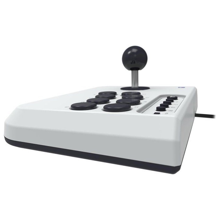 Manette de jeu - PC, PS4 et PS5 - Fighting Stick Mini - PlayStation - Filaire - Blanc - Hori Manette de jeu - PC, PS4 et PS5 - Fighting Stick Mini - PlayStation - Filaire - Blanc - Hori