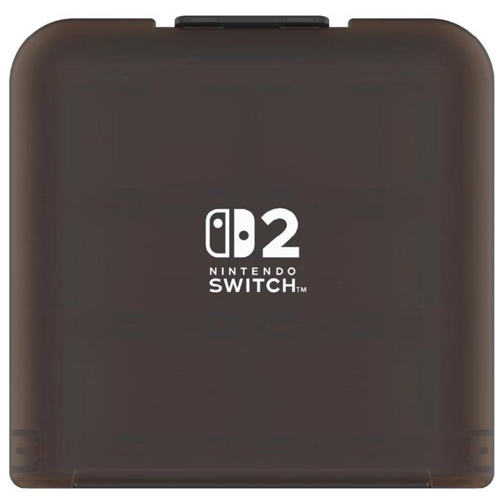 Boîtier de protection et transport pour jeux - Nintendo Switch 2 - Hori - Antichoc - Anti-rayures - 24 rangements - Noir Boîtier de protection et transport pour jeux - Nintendo Switch 2 - Hori - Antichoc - Anti-rayures - 24 rangements - Noir