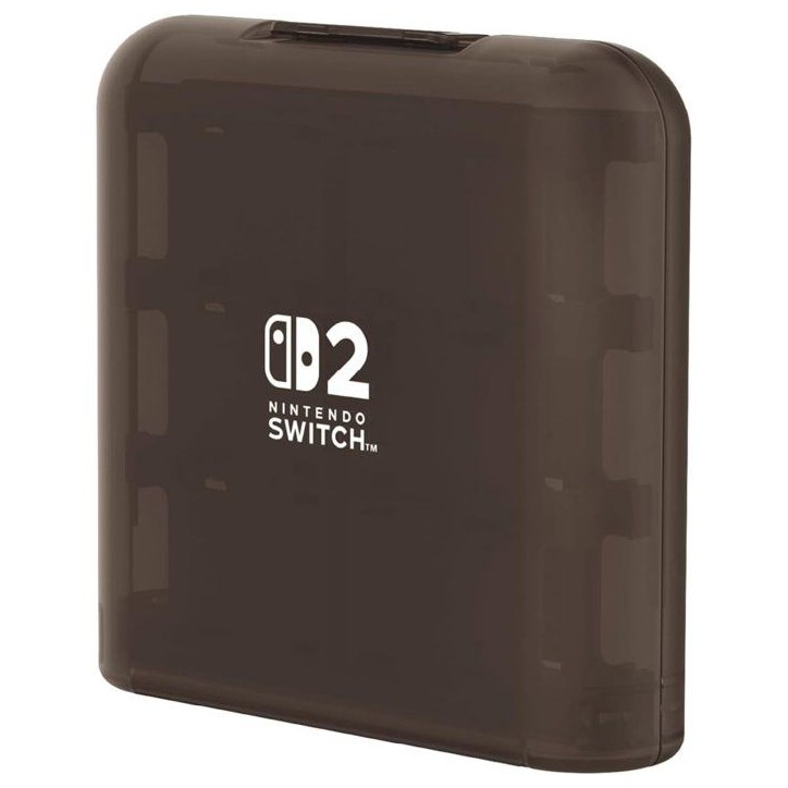 Boîtier de protection et transport pour jeux - Nintendo Switch 2 - Hori - Antichoc - Anti-rayures - 24 rangements - Noir Boîtier de protection et transport pour jeux - Nintendo Switch 2 - Hori - Antichoc - Anti-rayures - 24 rangements - Noir