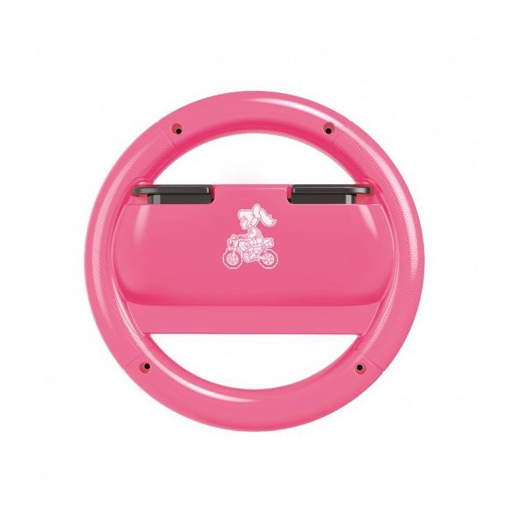 Volant de course - Nintendo Switch 2 - Hori - Mario Kart World Joy-Con - Motif Peach - Rose Volant de course - Nintendo Switch 2 - Hori - Mario Kart World Joy-Con - Motif Peach - Rose