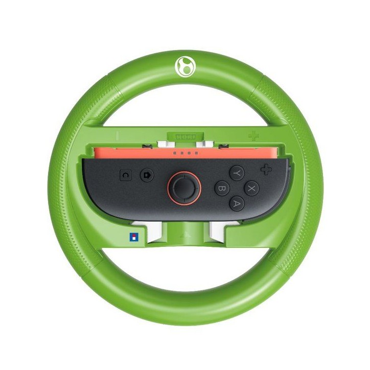 Volant de course - Nintendo Switch 2 - Hori - Mario Kart World Joy-Con - Motif Yoshi - Vert