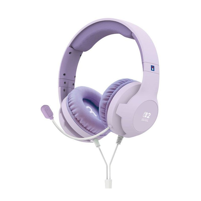 Casque Gaming - Filaire - Nintendo Switch 2 - Hori - Micro flexible -