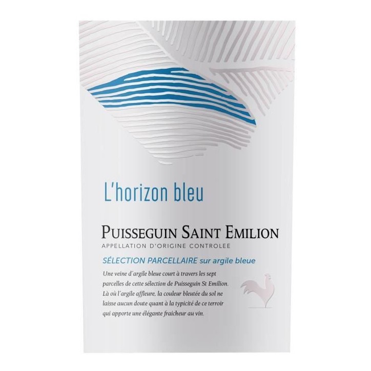L'Horizon Bleu 2022 Puisseguin Saint Emilion - Vin rouge de Bordeaux