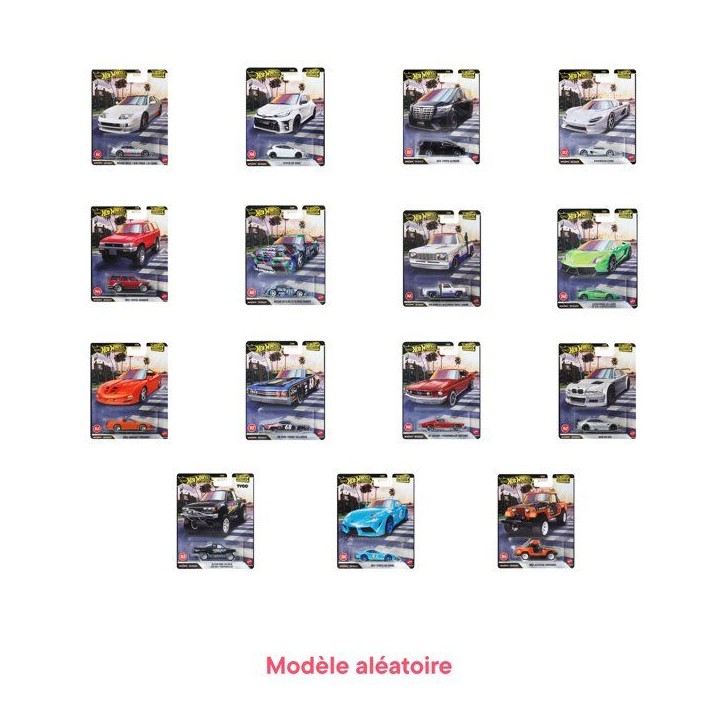 Hot Wheels Boulevard Véhicule 1/64 – Modele aléatoire (4 coffrets de 5) – Voiture miniature métal Real Riders Hot Wheels Boulevard Véhicule 1/64 – Modele aléatoire (4 coffrets de 5) – Voiture miniature métal Real Riders