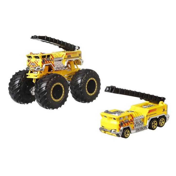 Hot Wheels Monster Trucks + Bonus 1:64 assorti