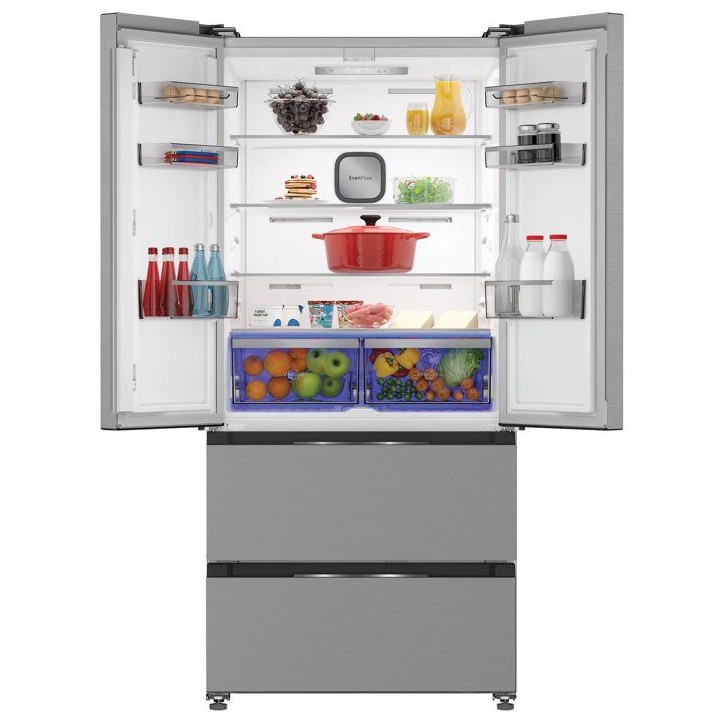 Réfrigérateur américain - HOTPOINT - HPG25512XBR4E - 4 portes - Classe E - 515 L - 83,2 x 70 x 182,3 cm - Inox Réfrigérateur américain - HOTPOINT - HPG25512XBR4E - 4 portes - Classe E - 515 L - 83,2 x 70 x 182,3 cm - Inox