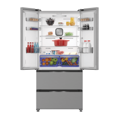 Réfrigérateur américain - HOTPOINT - HPG25512XBR4E - 4 portes - Cla