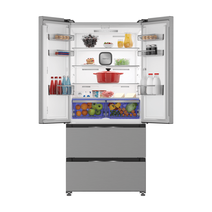 Réfrigérateur américain - HOTPOINT - HPG25512XBR4E - 4 portes - Classe E - 515 L - 83,2 x 70 x 182,3 cm - Inox Réfrigérateur américain - HOTPOINT - HPG25512XBR4E - 4 portes - Classe E - 515 L - 83,2 x 70 x 182,3 cm - Inox