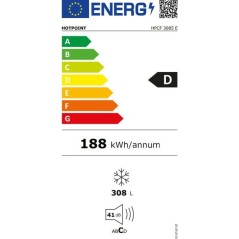 Congélateur coffre - HOTPOINT - HPCF3085E - Classe D - 308L - 41db(A)