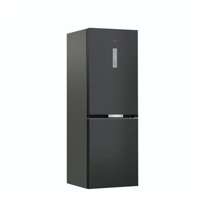 Réfrigérateur combiné - WHIRLPOOL - WHK26363XBR5E - 210 L - Classe D - 59,5 x 66,3 x 186,5 cm - Dark Inox Réfrigérateur combiné - WHIRLPOOL - WHK26363XBR5E - 210 L - Classe D - 59,5 x 66,3 x 186,5 cm - Dark Inox