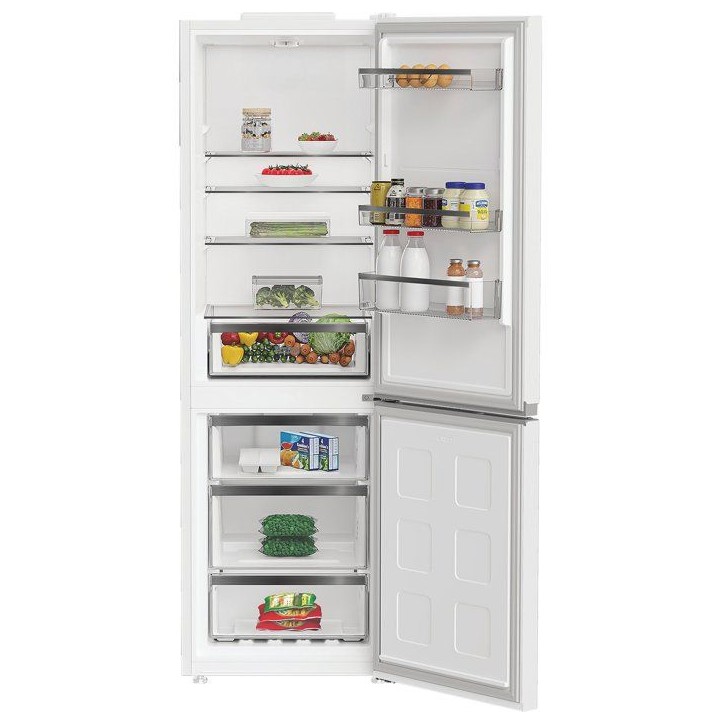 Réfrigérateur combiné - WHIRLPOOL - WHKH1361W4E - 106 L - Classe E - 59,5 x 66,3 x 186,5 cm - Blanc