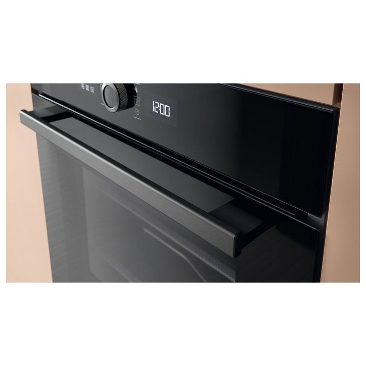 Four encastrable - Pyrolyse - HOTPOINT - HA4S80PM0BA - Noir - Porte froide - 73 L - 59,5 x 56,4 x 59,5 cm Four encastrable - Pyrolyse - HOTPOINT - HA4S80PM0BA - Noir - Porte froide - 73 L - 59,5 x 56,4 x 59,5 cm