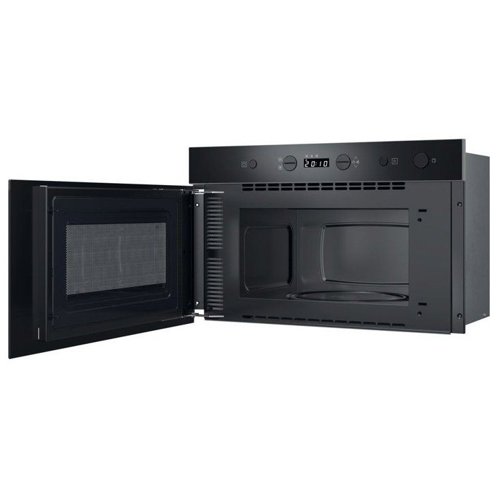 Micro-ondes encastrable - HOTPOINT - HAMK11B - Noir - 22 L - 59,5 x 32 x38,2 cm