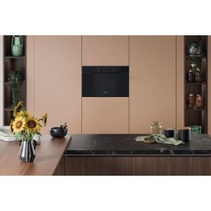 Micro-ondes encastrable - HOTPOINT - HAMK11B - Noir - 22 L - 59,5 x 32