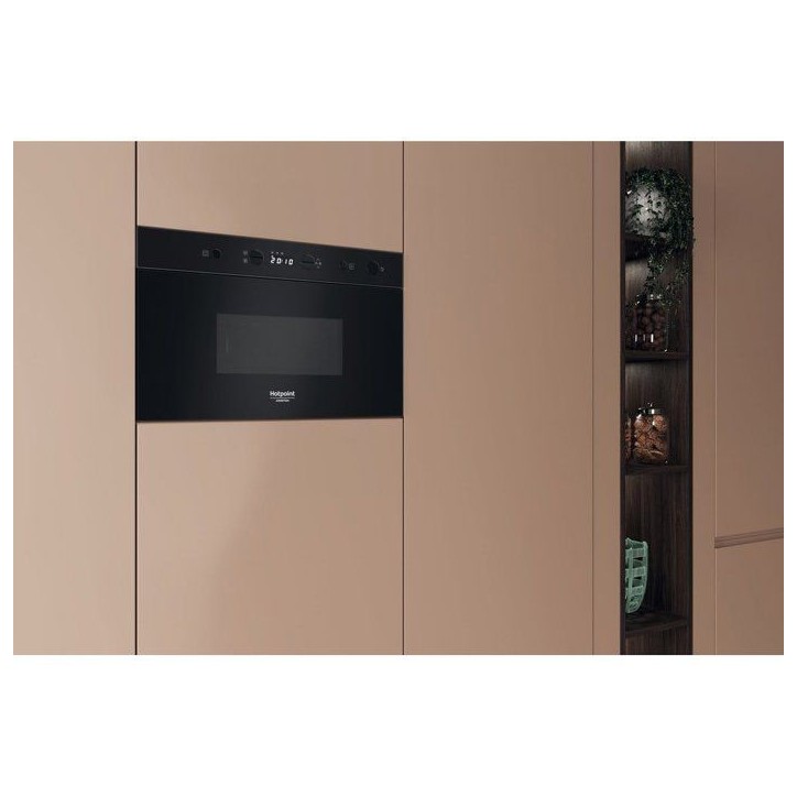 Micro-ondes encastrable - HOTPOINT - HAMK11B - Noir - 22 L - 59,5 x 32 x38,2 cm