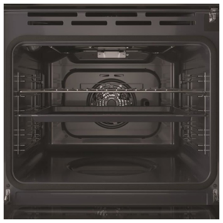 Four encastrable - Pyrolyse hydrolyse - Chaleur tournante - HOTPOINT - HAO475PB - Verre Noir - 71 L - A++ Four encastrable - Pyrolyse hydrolyse - Chaleur tournante - HOTPOINT - HAO475PB - Verre Noir - 71 L - A++