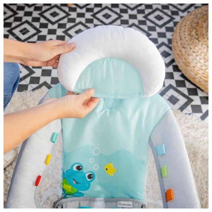 BABY EINSTEIN Transat bébé Neptune - Ocean Explorers, 15 mélodies, lumieres, vibrations BABY EINSTEIN Transat bébé Neptune - Ocean Explorers, 15 mélodies, lumieres, vibrations