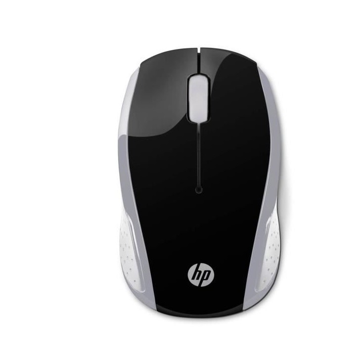Souris sans fil HP 200 - Argent vif Souris sans fil HP 200 - Argent vif