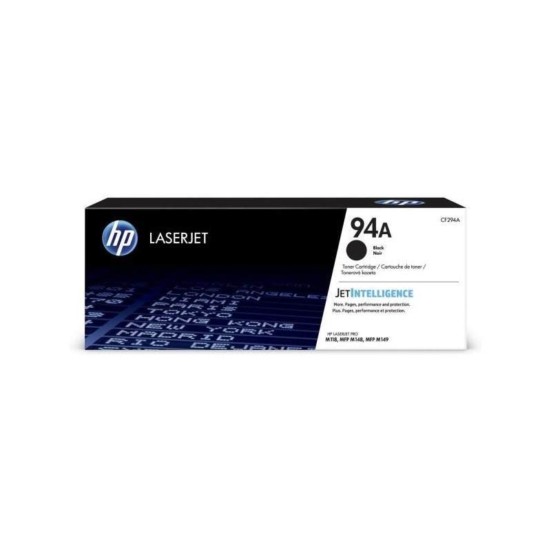 HP 94A Cartouche de Toner noir authentique (CF294A) pour HP LaserJet P
