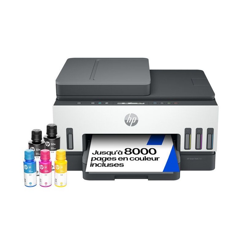 Imprimante Tout-en-un HP Smart Tank 7305 - Jet d'encre thermique - Cou