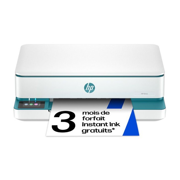Imprimante tout-en-un HP Envy 6122e Jet d'encre couleur - Copie Scan - 3 mois d'Instant ink inclus avec HP+ Imprimante tout-en-un HP Envy 6122e Jet d'encre couleur - Copie Scan - 3 mois d'Instant ink inclus avec HP+