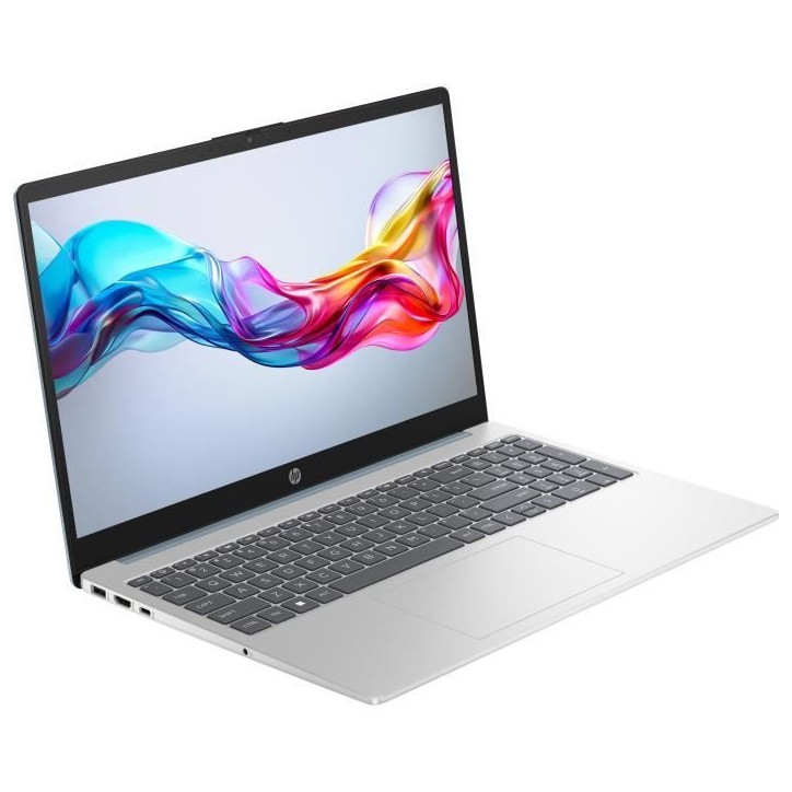 PC Portable HP 15-fd0165nf - Windows 11 + Microsoft 365 inclus 1 an - 15,6 FHD - Intel N100 - RAM 4Go - Stockage 128Go - AZERTY PC Portable HP 15-fd0165nf - Windows 11 + Microsoft 365 inclus 1 an - 15,6 FHD - Intel N100 - RAM 4Go - Stockage 128Go - AZERTY