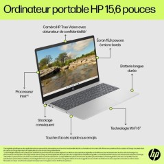 PC Portable HP 15-fd0165nf - Windows 11 + Microsoft 365 inclus 1 an -